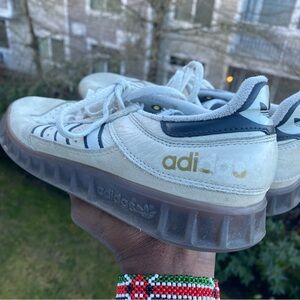 Adidas Handball BD7626 Low Top Cream White Carbon Sneakers Men Size US 8.5